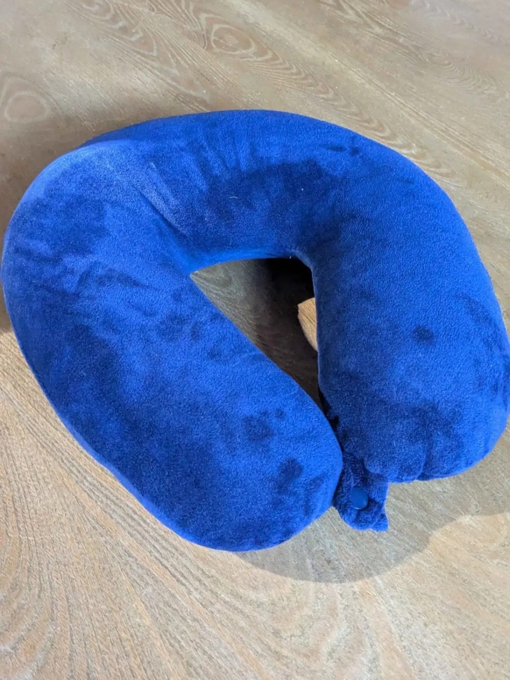 Source Unknown Plush Travel Neck Pillow - Royal Blue